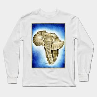 African Continent (Ben Heine) Long Sleeve T-Shirt